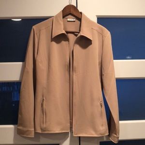 Beige/tan jacket/ blazer &detailing& pockets. Eur38/Us8, GELCO, nice, detailing